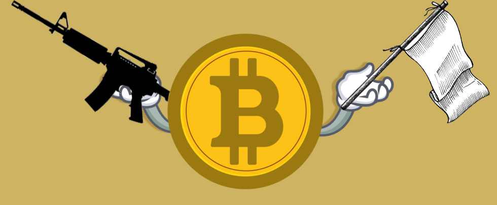 bitcoin in war