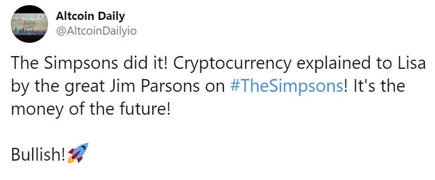 توئیت آلت‌کوین دیلی