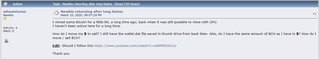 فرم بیت کوین تالک