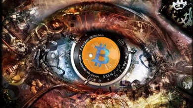 bitcoin بیت کوین بلاک‌چین بصری