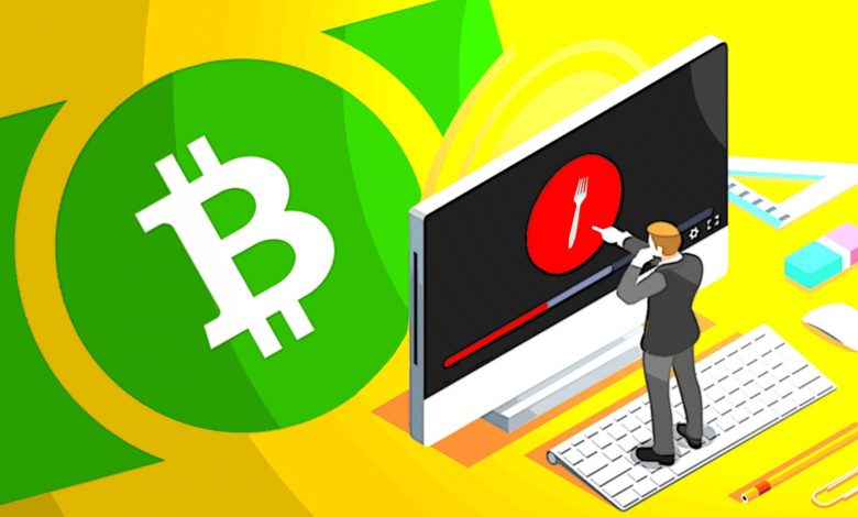 Fork bitcoin Cash بیت کوینکش فورک