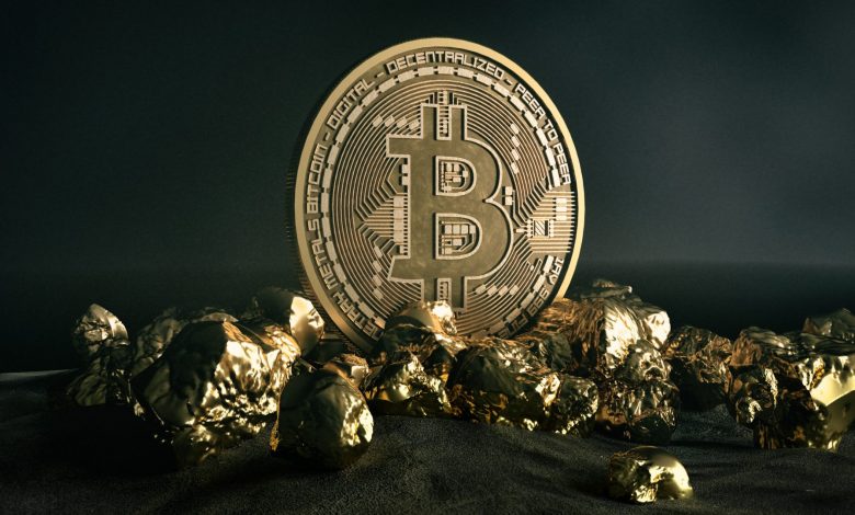 شباهت نمودار قیمت بیت کوین و طلا در دهه‌ی 70 میلادی