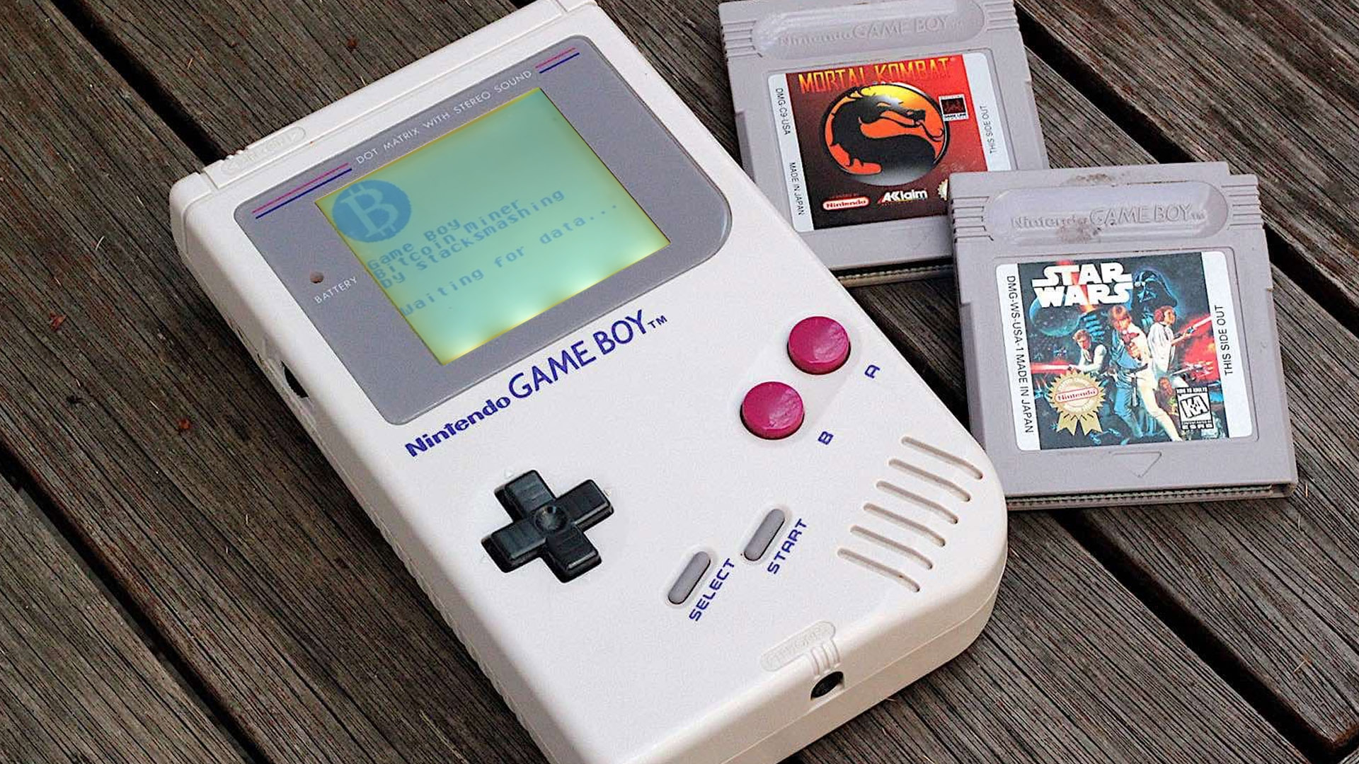 استخراج بیت کوین با استفاده از کنسول دستی گیم‌بوی