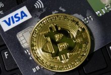 ویزا VISA پذیرش بیت کوین خدمات مالی