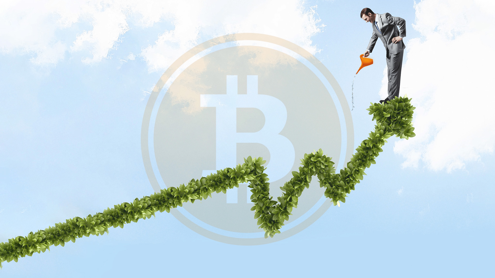 پیشرفت بیت کوین قیمت صعودی افزایش ارزش BTC Bitcoin