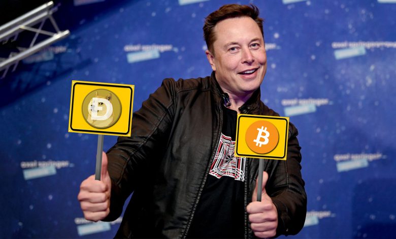 Dogecoin داژکوین دوجکوین ایلان ماسک بیت کوین