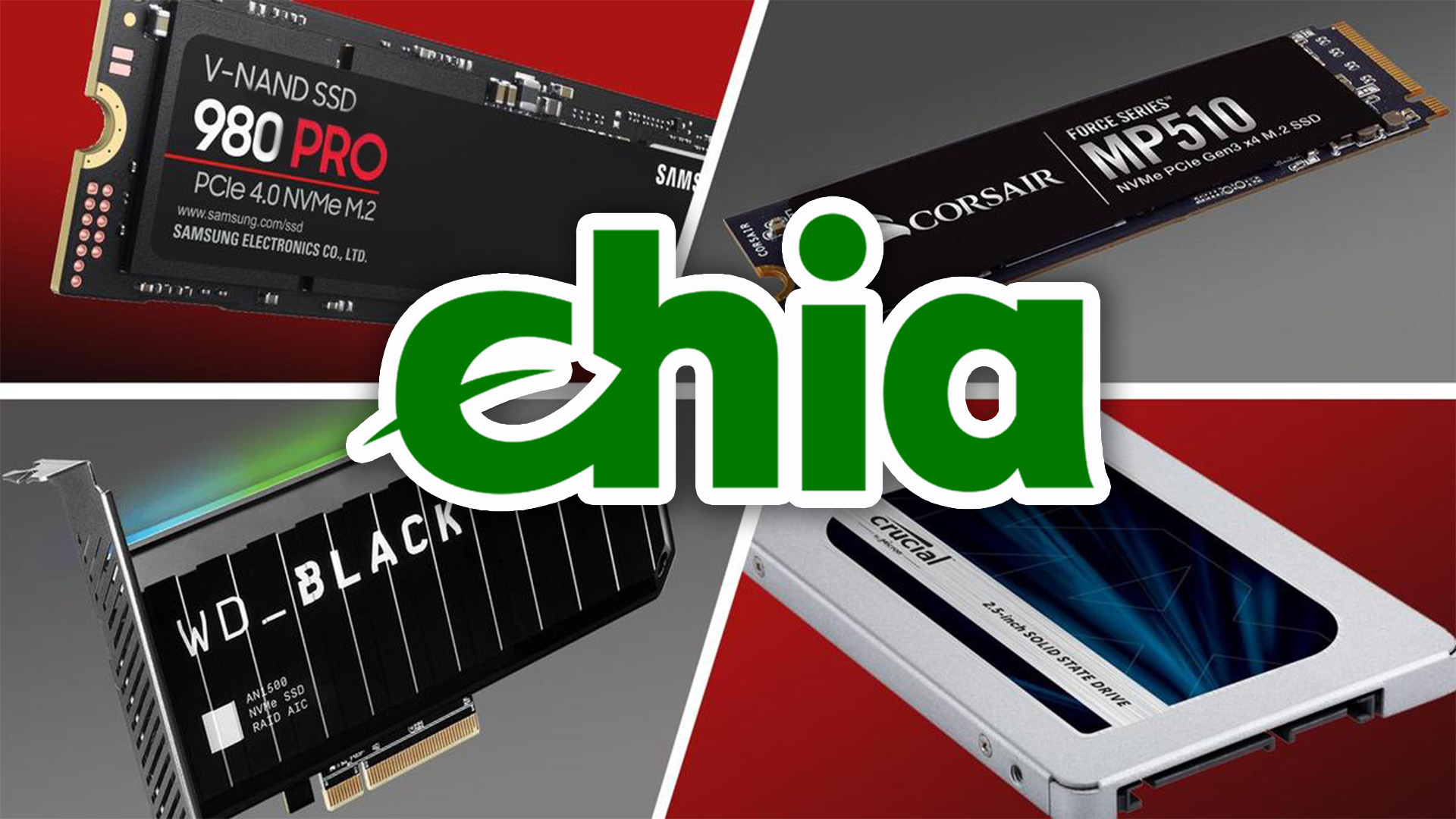 چیا Chia استخراج رمزارز حافظه‌ی ذخیره‌سازی SSD